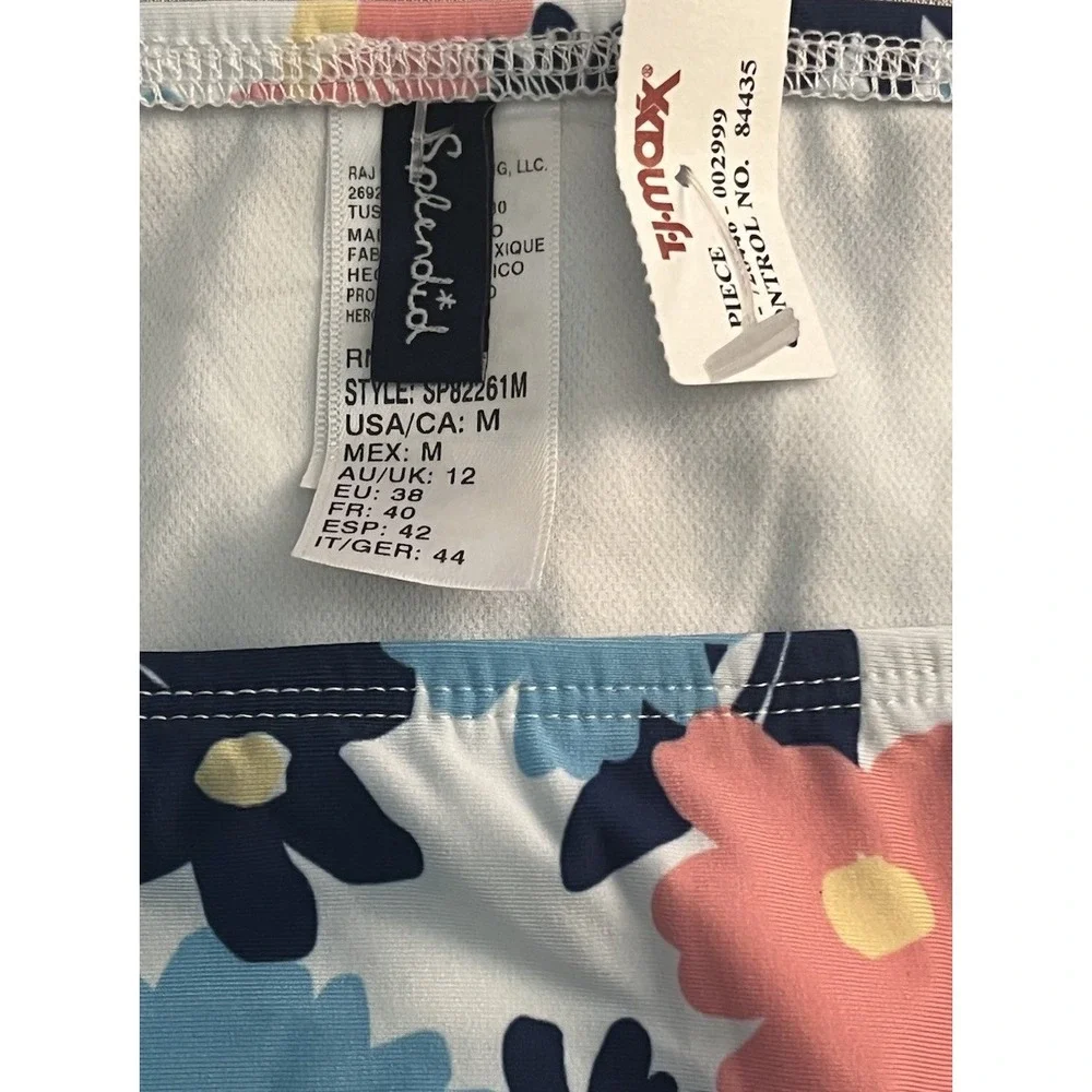 NWT SPLENDID 2 Piece Woman's Room To Bloom Hileg Set Sz M‎ Blue Sz M -#SP82261M